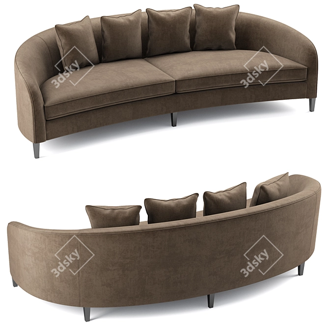 Richmond: Premium Sofa & Chair 3D model image 1