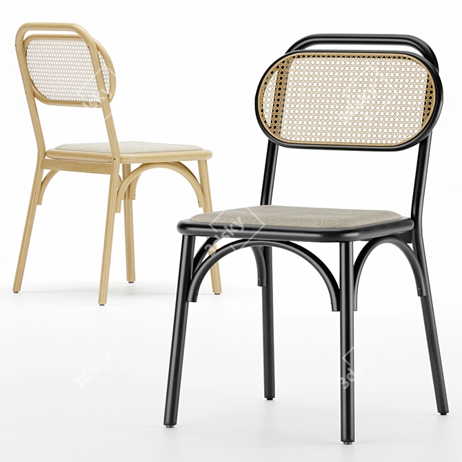 Cosmorelax La Forma Chair: Ergonomic, Stylish, Comfortable 3D model image 1