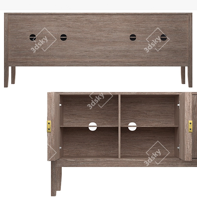 Urban Media Console - dantonehome 3D model image 2