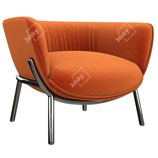 Title: Infinite Comfort Armchairs 3D model image 2