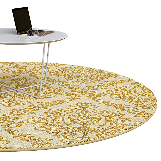 Elegant Circular Carpets | No. 219 3D model image 2