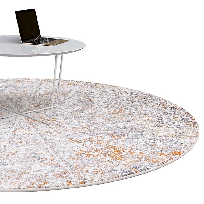 Elegant Circle Rugs | No. 221 3D model image 2