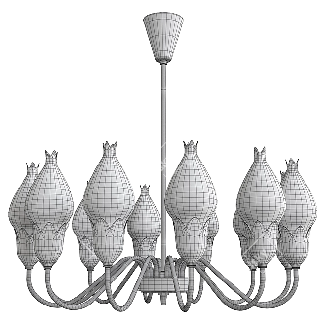 Fog & Morup Ceiling Lamp 3D model image 2