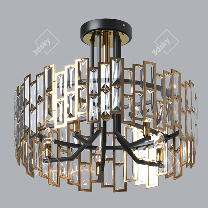 Strotskis Smart Zolletta Pendant Light 3D model image 1