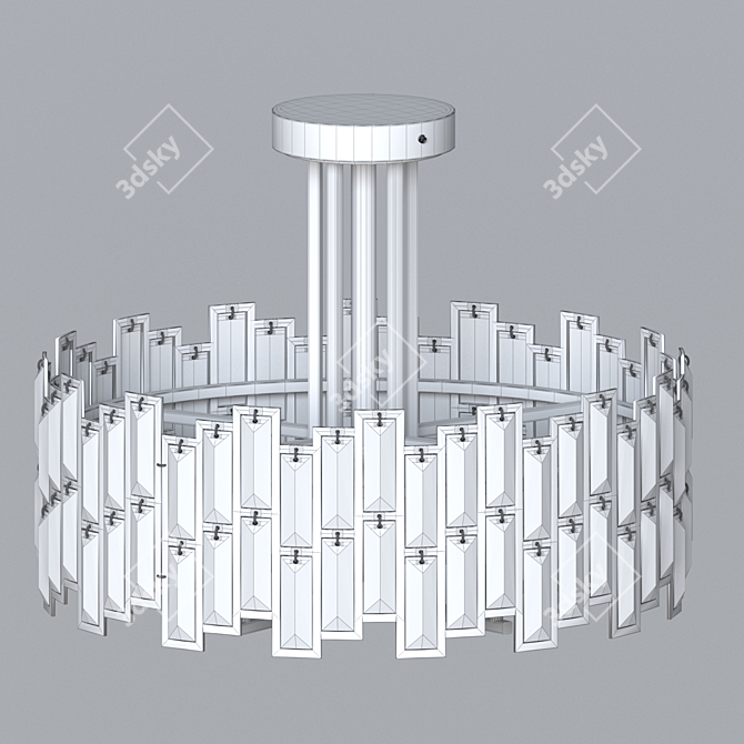 Strotskis Smart Zolletta Pendant Light 3D model image 4