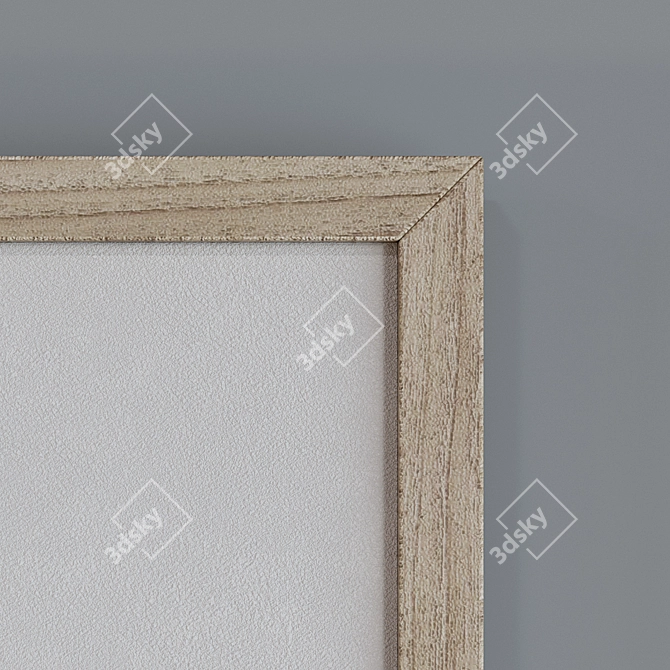 Modern Frame Set with Abstract Images 3D model image 6