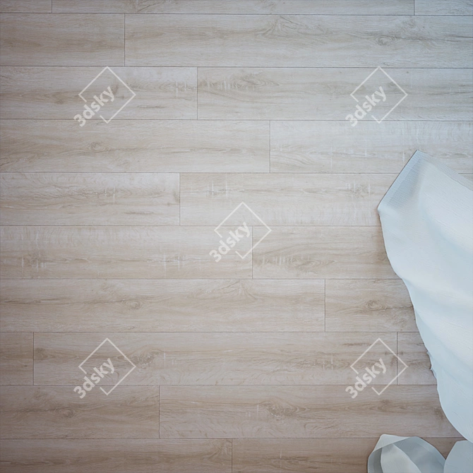 Reykjevik Oak Wood Flooring 3D model image 2