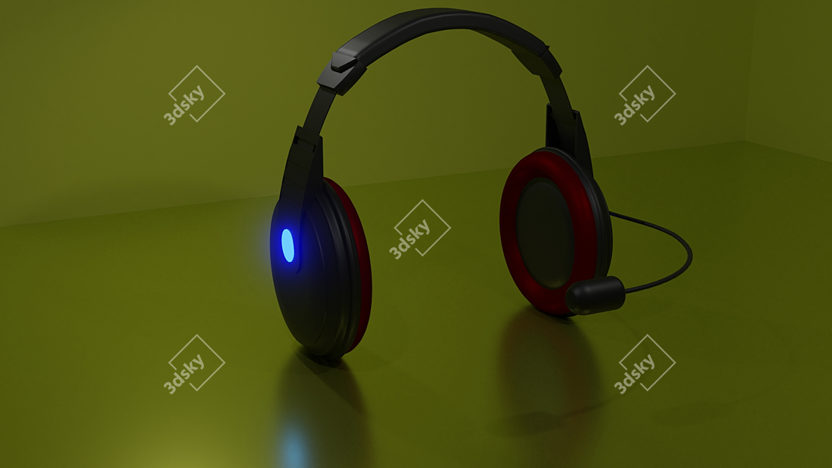 Smartbuy Gaming Headset 3D model image 1