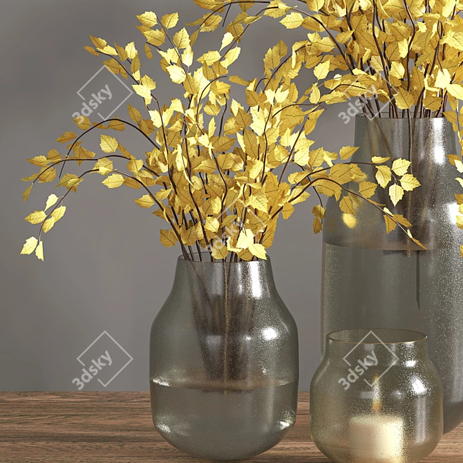 Cozy House Bouquet 01 3D model image 5