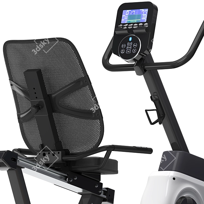 GOGORUN5 BX7 Spin Bike: Pedal Your Way to Fitness! 3D model image 5