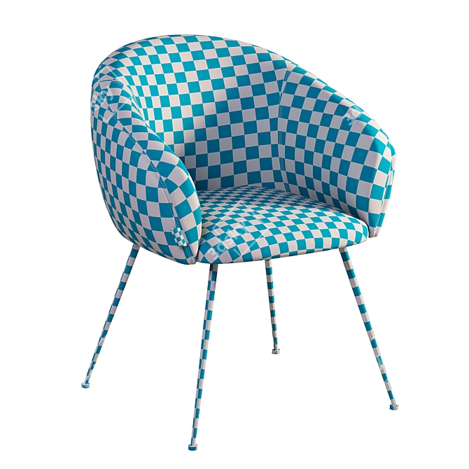 Courchevel Deephouse Chair: Stylish and Comfortable 3D model image 6