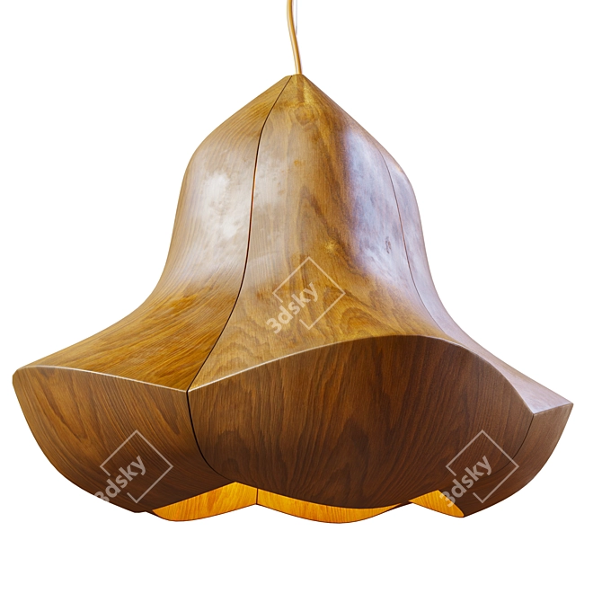 Cherry Blossom Pendant Light 3D model image 2