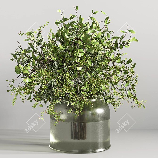 Cozy House Bouquet 3D model image 1