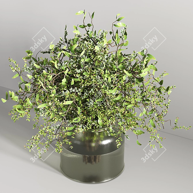 Cozy House Bouquet 3D model image 2