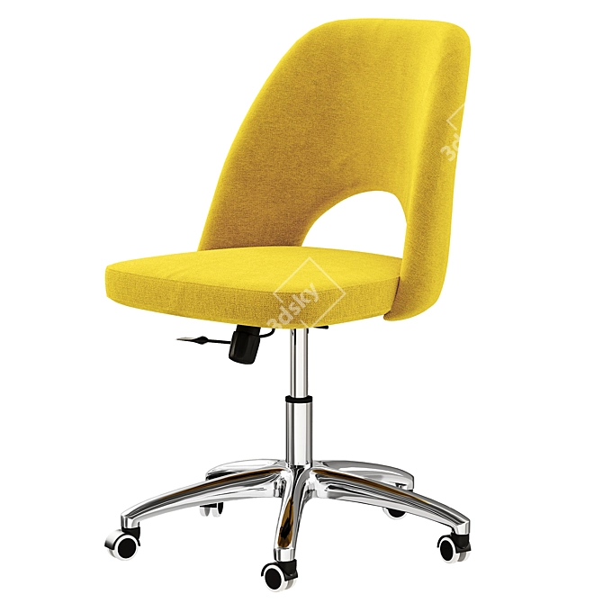 Greta Home Office Chair: Stylish and Functional 3D model image 3