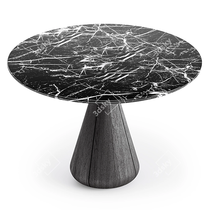 Pendhapa Udukkai Circular Table 3D model image 1