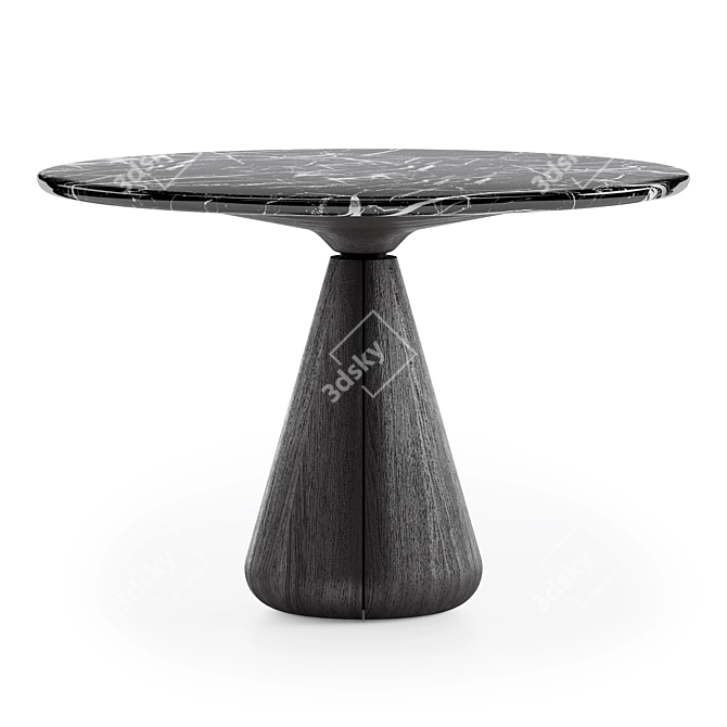 Pendhapa Udukkai Circular Table 3D model image 2