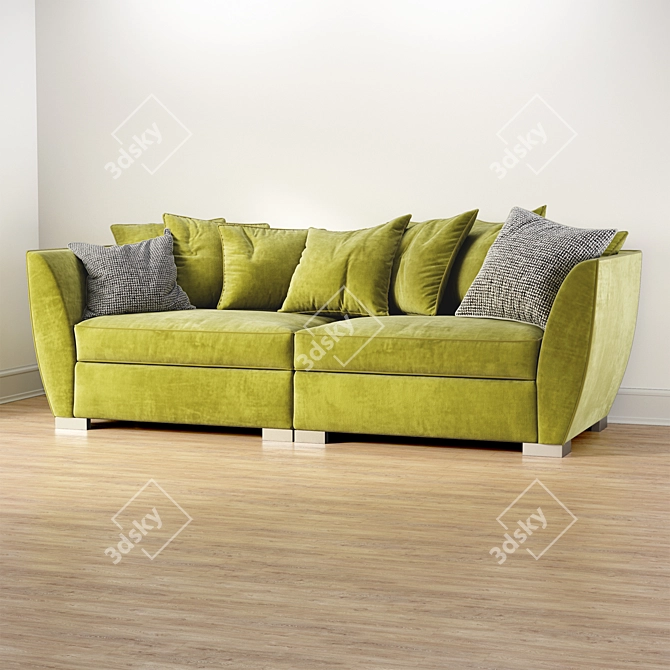 Elkhanes Shelby Sofa 3D model image 1