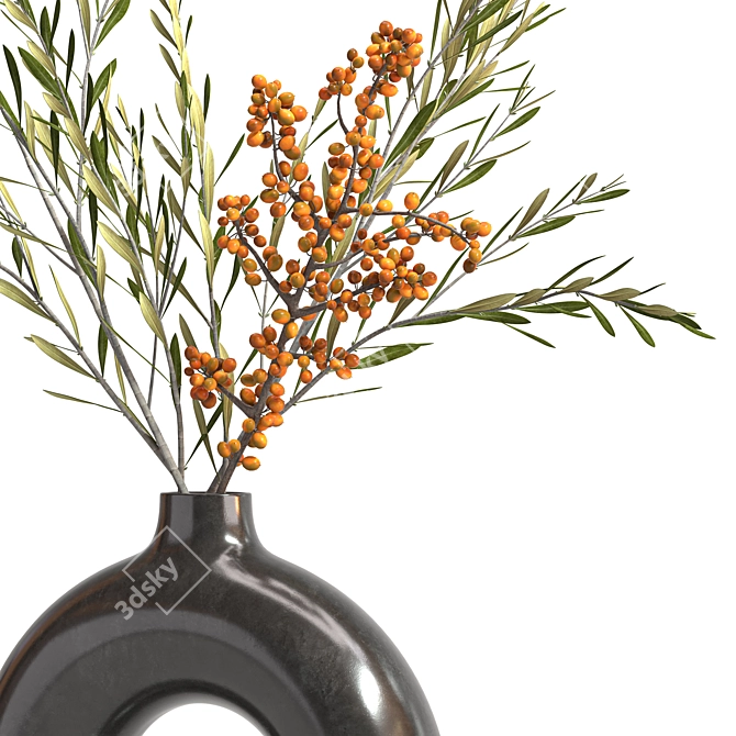 Refill Flowers Set 1: Versatile PBR-ready 3D Floral Design 3D model image 3