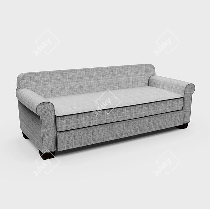 Modern Style Sofa - 3D Model 3D model image 1