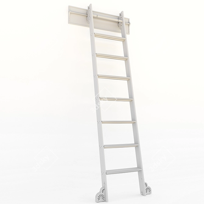 Versatile Folding Ladder 3D model image 9