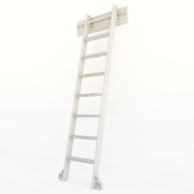 Versatile Folding Ladder 3D model image 10