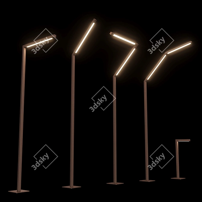 Vibia Palo Alto Pack: Modern Lighting Solution 3D model image 3