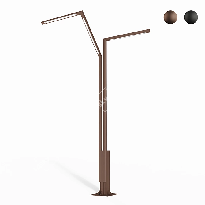 Vibia Palo Alto Tree Lamp 3D model image 2