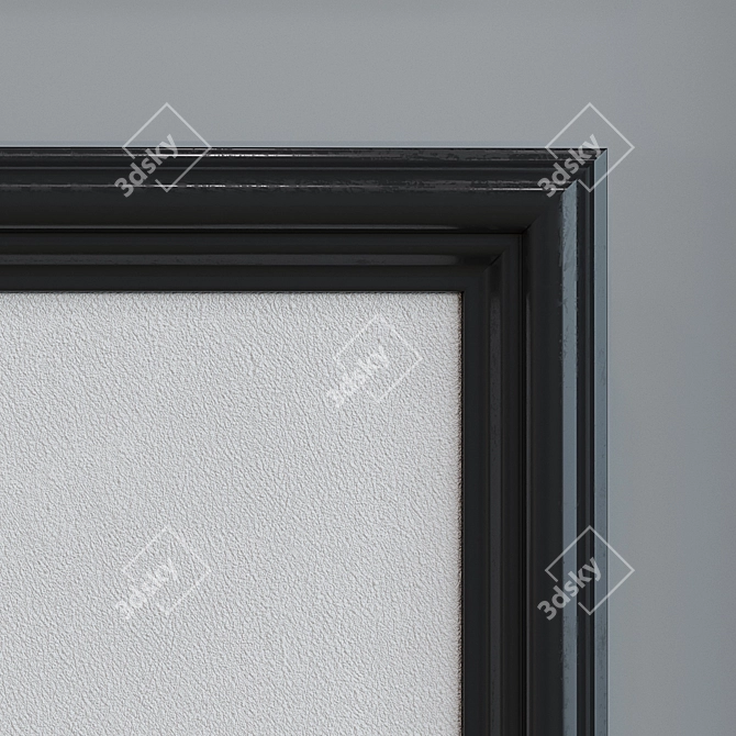 Modern Style Picture Frame Set 3D model image 6