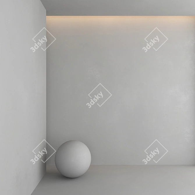 Premium Decorative Plaster Kit 3D model image 3