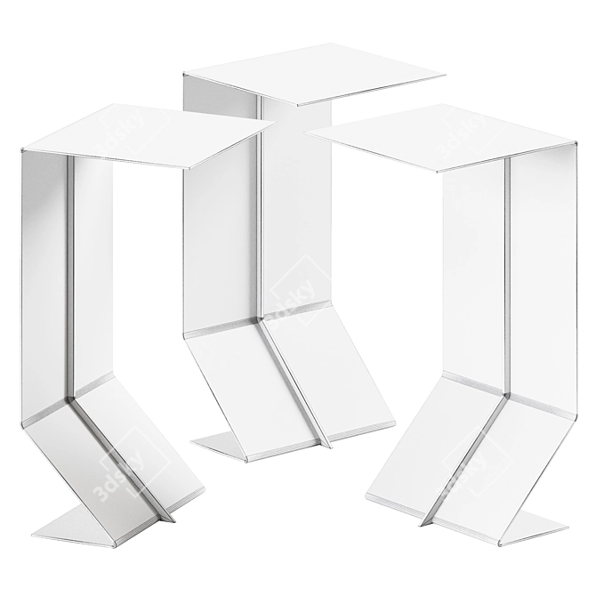 Sleek and Stylish Mark Coffee Table 3D model image 2