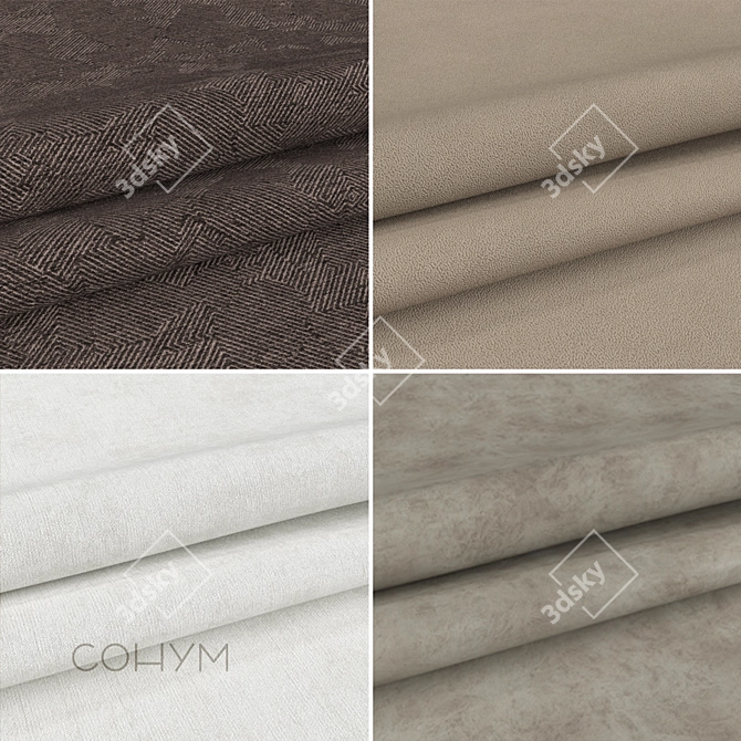 Sonum Collection: 92 Seamless Fabric Textures 3D model image 4