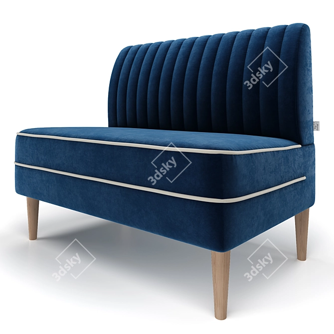 Classic Office Sofa AMMA 3D model image 6