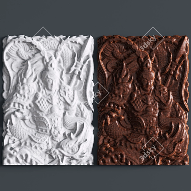 Samurai Plaster: Authentic 2015 Edition 3D model image 1