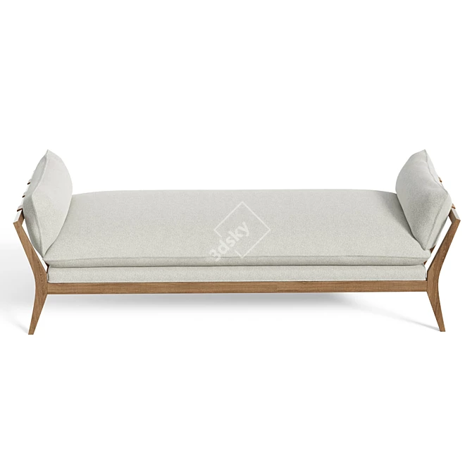 Aberdeen Parawood Day Bed 3D model image 4