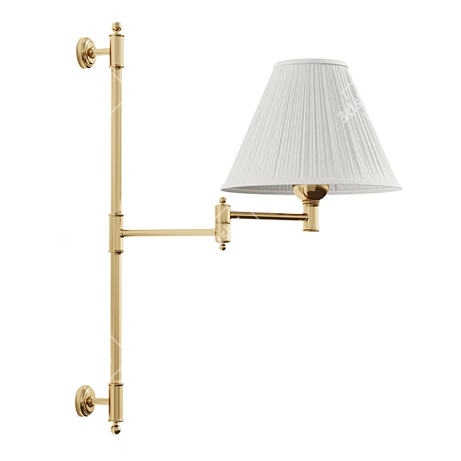 Timeless Elegance Sconce 3D model image 3