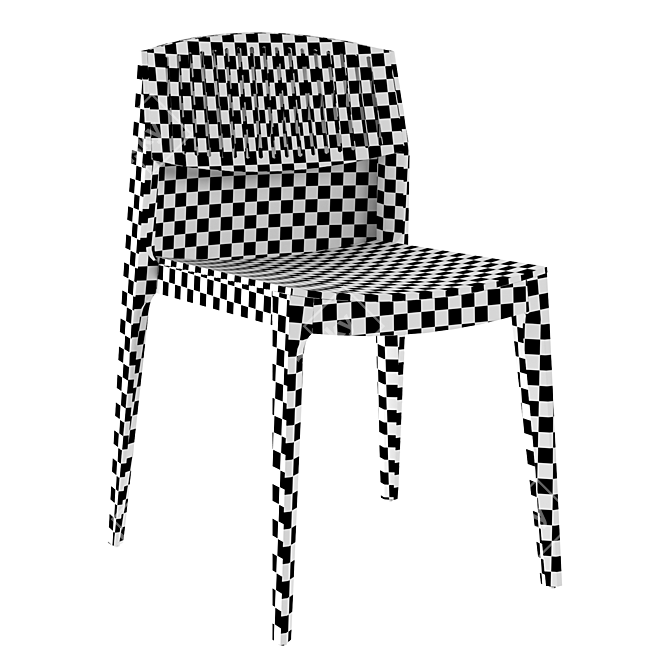 Elegant ISA 140L Chair: Martínez Design 3D model image 4