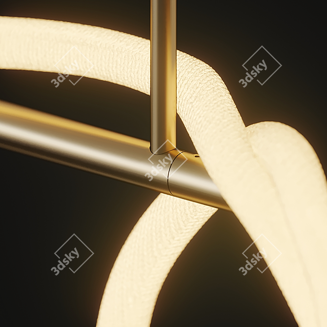 Tracer Bar II: Stylish Ceiling Light 3D model image 3