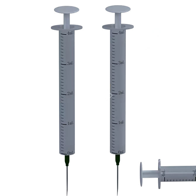 3D Syringe Model Archive - MAX, OBJ, FBX 3D model image 4