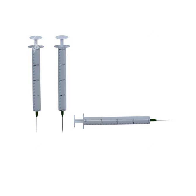 3D Syringe Model Archive - MAX, OBJ, FBX 3D model image 5