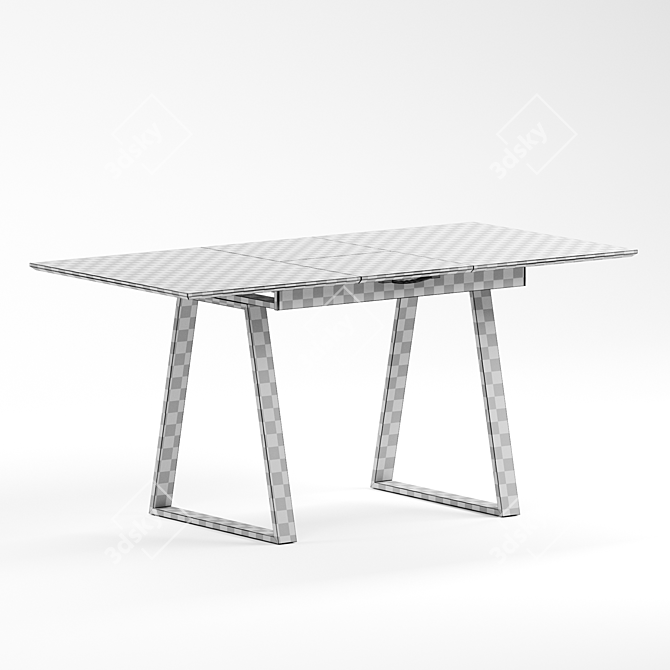 Modern Detroit Dining Table 3D model image 5