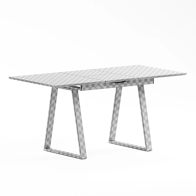 Modern Detroit Dining Table 3D model image 10