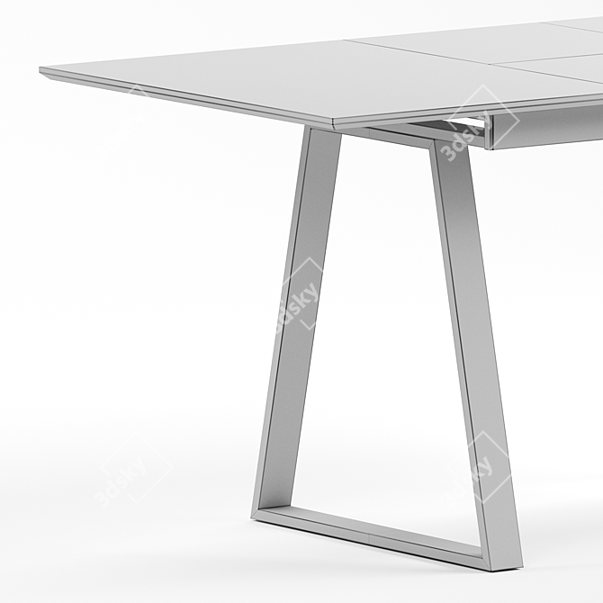 Modern Detroit Dining Table 3D model image 11