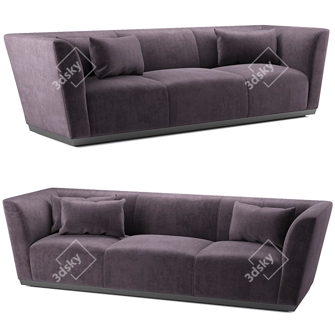 Modern Taylor Sofa by The Sofa & Chair Co. 3D model image 1