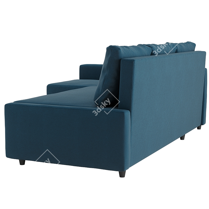 IKEA FRIHETEN Corner Sofa - Versatile & Stylish 3D model image 6