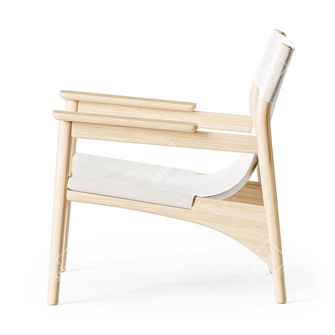 Norm Architects Kinuta N LC02: Modern and Stylish Chair 3D model image 3