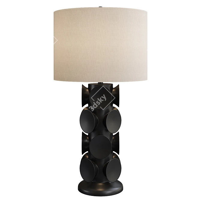 Elegant Tentecolo Table Lamp 3D model image 1