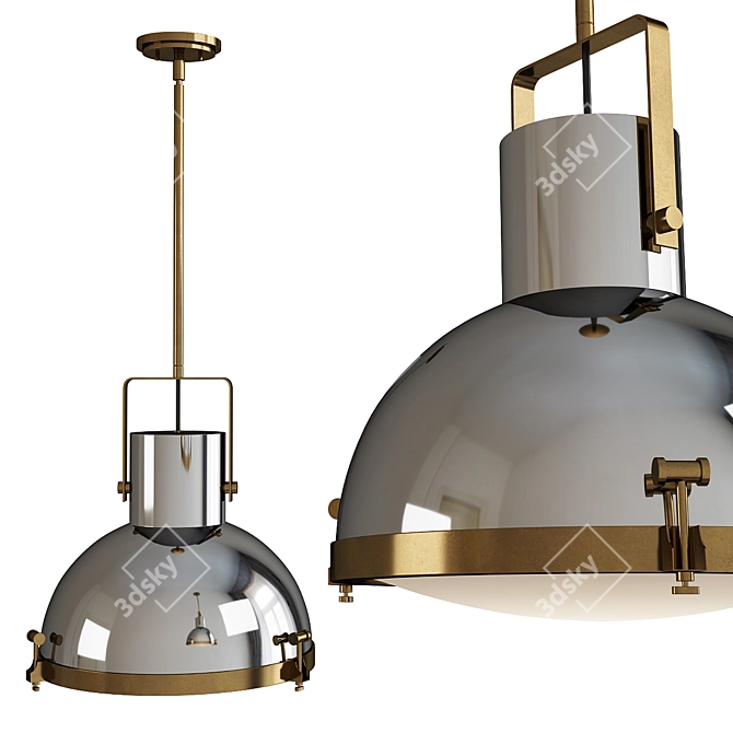 Nautical Charm Pendant Light 3D model image 1