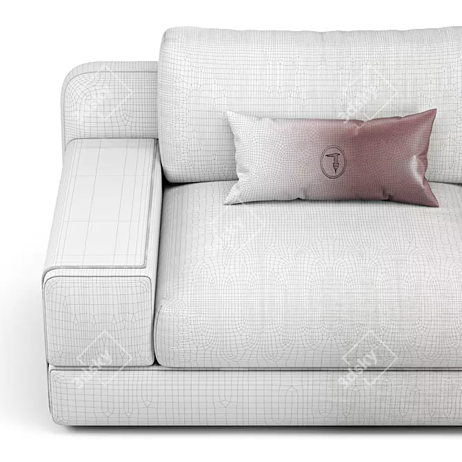  Stylish HEDO Sofa: Luxury Comfort for Your Home 3D model image 5