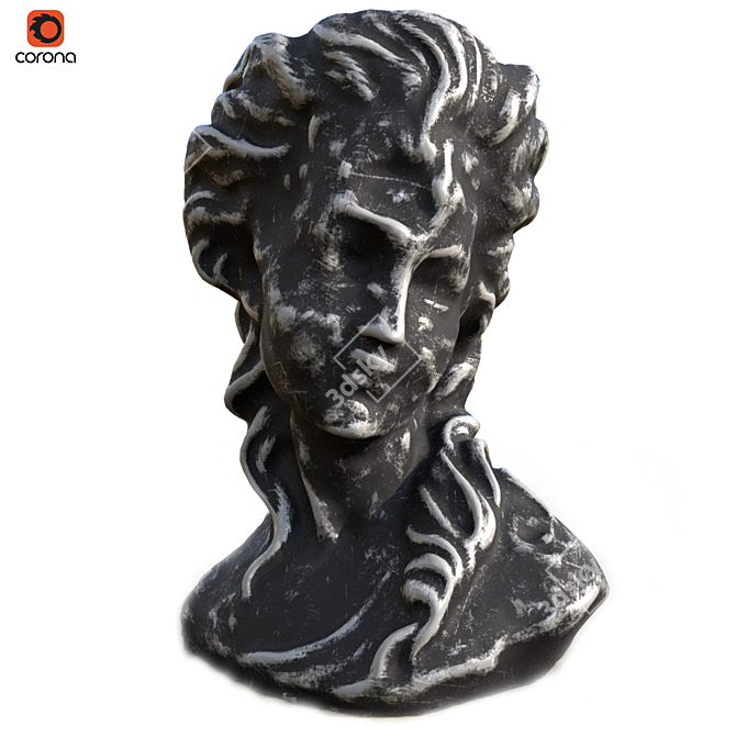 Sculptify 3D Head Model 3D model image 1